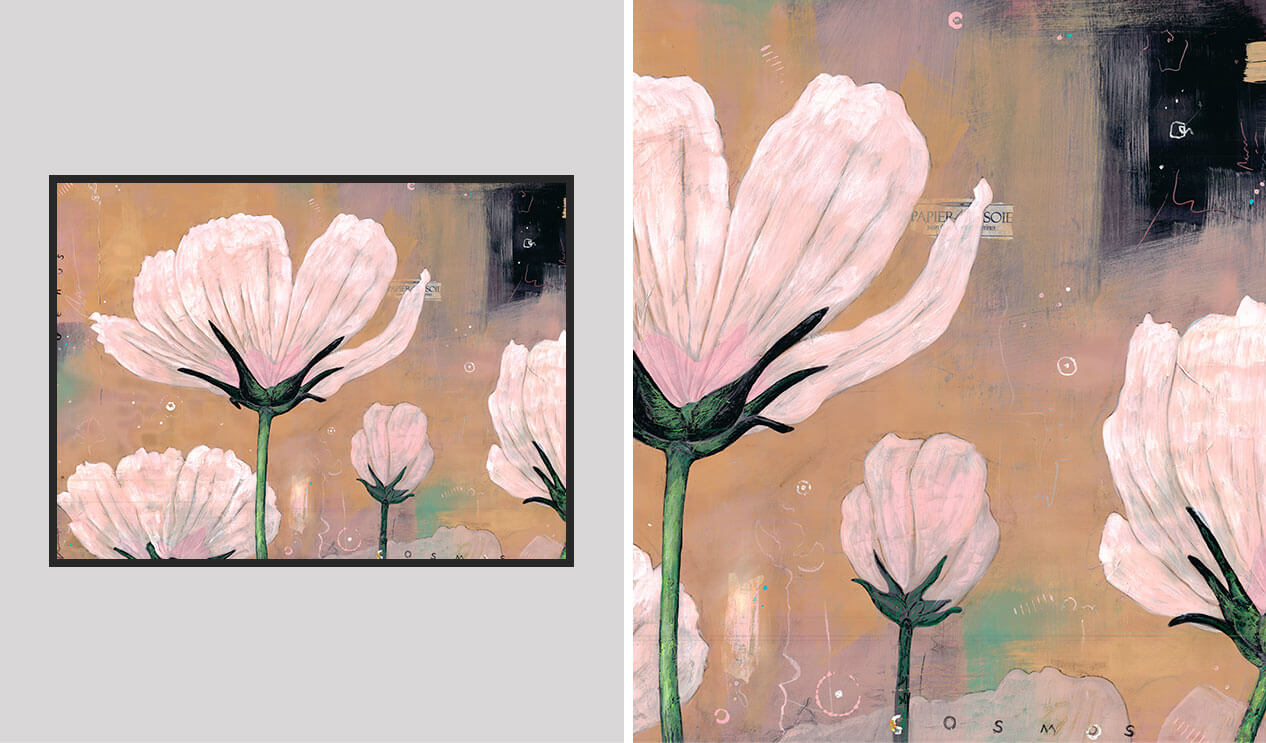 The Cosmos Print environmental view