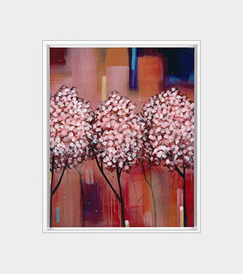Cherry Blossom Sakura 1 Canvas Wrap Zoomed