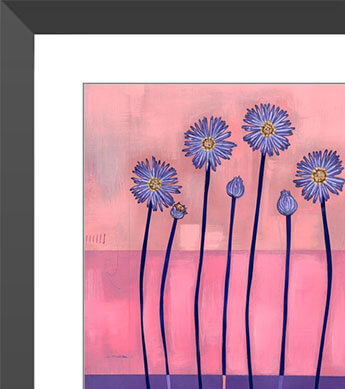 Enchanted Aster Mini Print Zoomed