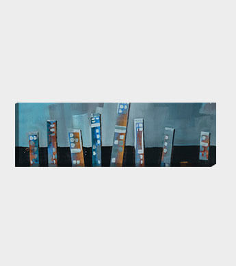 Night Life 2 Canvas Wrap