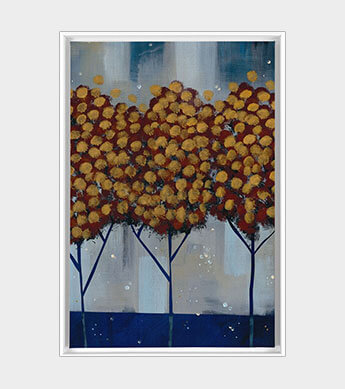 Winter Gold Forest 1 Oversized Print