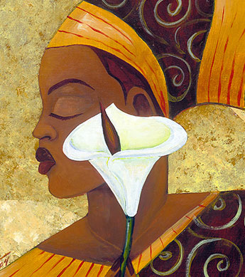 Lilly Print Zoomed