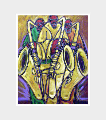 Sax Brothers Print